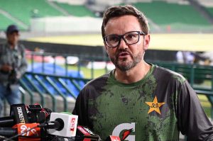 Pakistan Cricket team player attend the practice session for upcoming t20 cricket series between Pakistan vs Bangladesh at Gaddafi Stadium