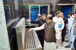 Federal Minister for Railways, Muhammad Hanif Abbasi’s surprise visit at Rawalpindi, Margala and Golra Railway Stations