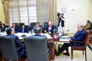 Professor Stefan Dercon, a British Economist, calls on Prime Minister Muhammad Shehbaz Sharif