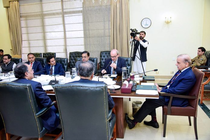 Professor Stefan Dercon, a British Economist, calls on Prime Minister Muhammad Shehbaz Sharif
