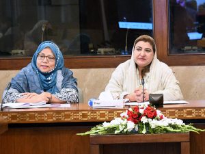 The inaugural briefing session of the Pakistan-Vietnam Parliamentary Friendship Group (PFG) last day at Parliament House under the convenorship of MNA Ms. Saba Sadiq