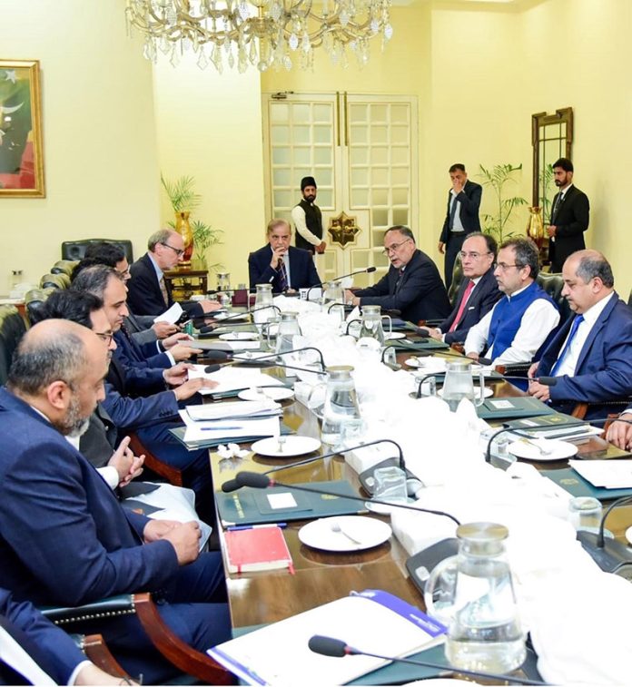 Professor Stefan Dercon, a British Economist, called on Prime Minister Muhammad Shehbaz Sharif