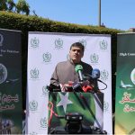 High Commissioner of Pakistan to UK, Dr. Mohammad Faisal addressing a gathering on the occasion of Youm-e-Tashakur at Pakistan House