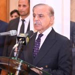 Prime Minister Muhammad Shehbaz Sharif addresses the investiture ceremony to confer the baton of Field Marshal upon Chief of the Army Staff, Field Marshal Syed Asim Munir NI(M) at Aiwan-e-Sadr