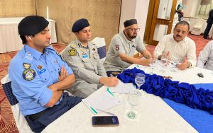 SSP Shoaib visits Blue Area, assures traders effective security measures