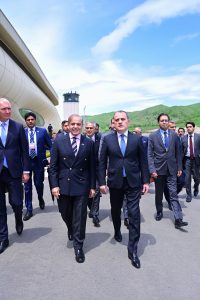 PM arrives in Azerbaijan to attend Trilateral Summit