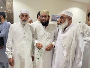 Intending pilgrims cheer Minister’s visit in Makkah