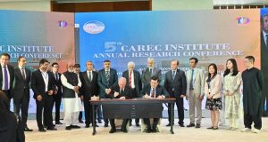 UOS, CAREC Institute sign MoU to strengthen academic, policy collaboration