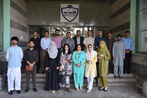 QAU criminology students visit Safe City Islamabad