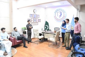 QAU criminology students visit Safe City Islamabad