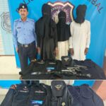 Three-member gang impersonating police officers busted
