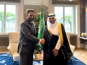 Mustafa Kamal meets Saudi Health Minister