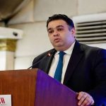 State Minister Fahad Haroon attends reception aboard ITS Antonio Marceglia