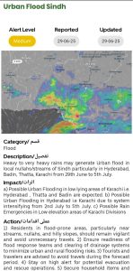 NDMA warns of urban, flash floods as heavy rains set to lash Pakistan