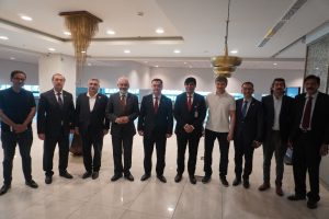Inaugural flight from Tashkent received warm welcome on its arrival at Islamabad Int'l Airport