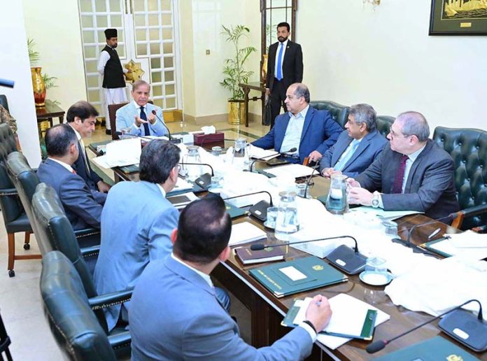 Prime Minister Muhammad Shehbaz Sharif chairs a meeting on matters related to Pakistan Railways