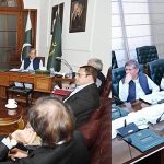 Prime Minister Muhammad Shehbaz Sharif chairs a meeting on Electric Vehicles policy and development of its related industry.