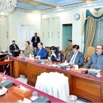 Prime Minister Muhammad Shehbaz Sharif chairs a meeting on water resources and storage