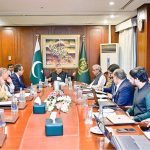 Deputy Prime Minister and Foreign Minister, Senator Mohammad Ishaq Dar chairing a high-level meeting to discuss challenges facing the power sector