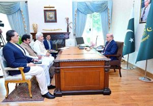 MNA Jamal Shah Kakar called on Prime Minister Muhammad Shehbaz Sharif. Federal Minister for Public Affairs Rana Mubasshir Iqbal and SAPM Talha Burki are also present in the meeting