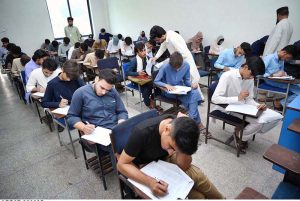 Students across KPK appear in Goodwill and CUSIT Talent Scholarship Test organized by City University of Information & Technology.