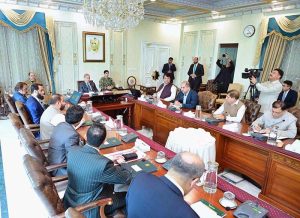 Prime Minister Muhammad Shehbaz Sharif chairs a meeting with regard to promotion of tourism in the country.