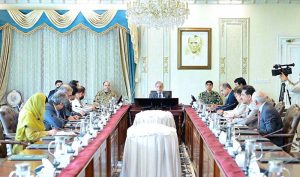 Prime Minister Muhammad Shehbaz Sharif chairs a meeting with regard to promotion of tourism in the country.