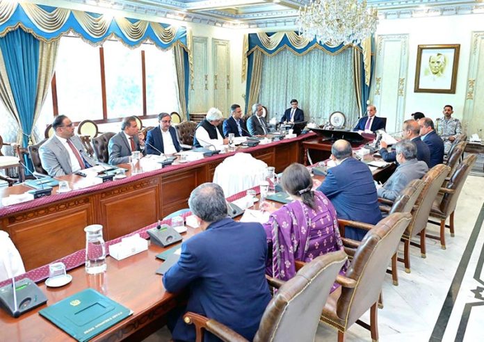 Prime Minister Muhammad Shehbaz Sharif chairs a meeting on FBR reforms
