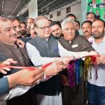 Minister of State for Planning and Development, Chaudhry Armaghan Subhani, inaugurates the rehabilitated Sialkot Express at the Railway Station