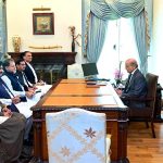MNA Ahmad Raza Manika called on Prime Minister Muhammad Shehbaz Sharif