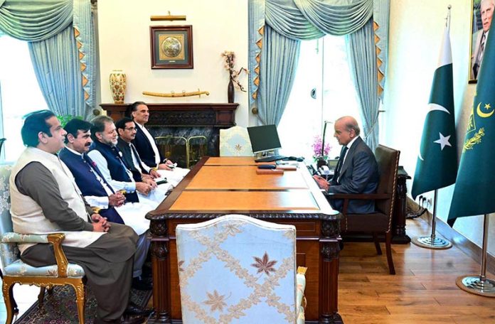 MNA Ahmad Raza Manika called on Prime Minister Muhammad Shehbaz Sharif