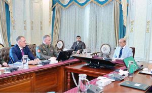 Defence Minister of Belarus Lt. General Victor Khrenin calls on Prime Minister Muhammad Shehbaz Sharif