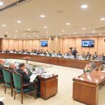 Prime Minister Muhammad Shehbaz Sharif chairs a meeting of the federal cabinet