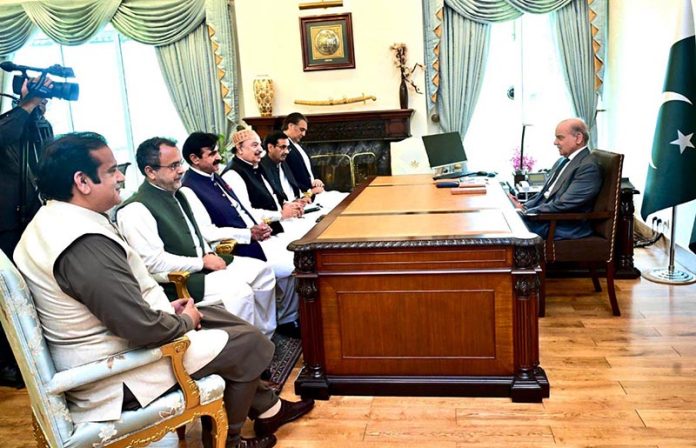 MNA Dr. Hafeez ur Rehman Dareshak called on Prime Minister Muhammad Shehbaz Sharif