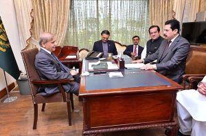 MNA Ehsan ul Haq Bajwa called on Prime Minister Muhammad Shehbaz Sharif.