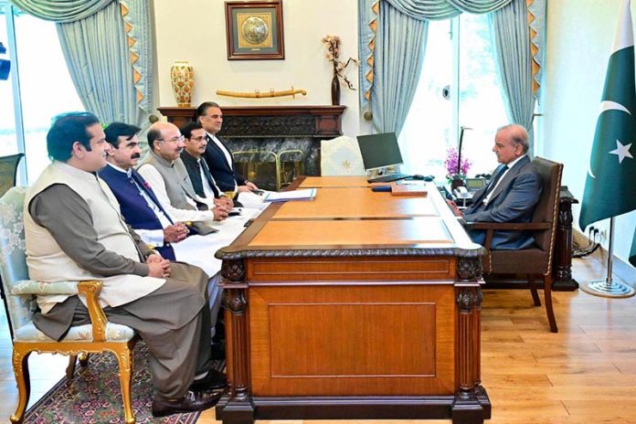 MNA Shakir Bashir Awan called on Prime Minister Muhammad Shehbaz Sharif