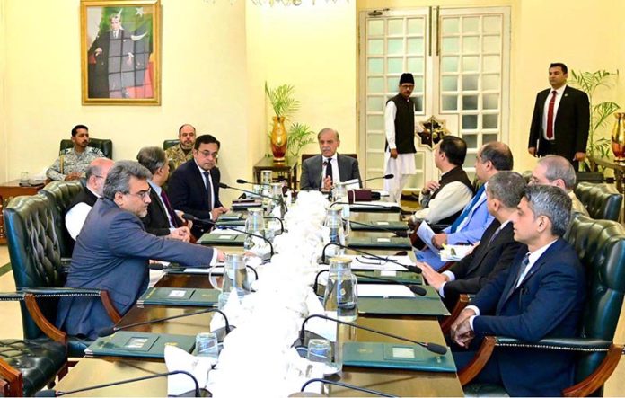 Prime Minister Muhammad Shehbaz Sharif chairs a meeting regarding matters related to PNSC