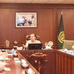 Federal Minister for Maritime Affairs, Muhammad Junaid Anwar Chaudhry chairing a meeting on strategic roadmap of the ministry.