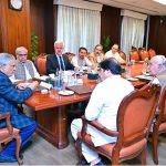 Deputy Prime Minister and Foreign Minister, Senator Mohammad Ishaq Dar , chairs a meeting of the Committee for the Development and Management of the Hazrat Bari Imam Shrine.