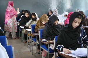 Matric students across KPK participate in the 2nd round of Goodwill and CUSIT Talent Scholarship Test held by Peshawar Model Degree Colleges.