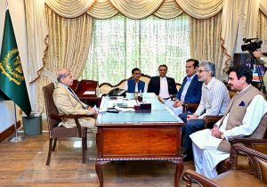 MNA Salahuddin Junejo called on Prime Minister Muhammad Shehbaz Sharif.