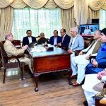 MNAs from PMLN Khel Das Kohistani, Dr. Darshan and Nelson Azeem, and MNAs from PPPP Ramesh Lal and Naveed Amir called on Prime Minister Muhammad Shehbaz Sharif.