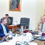 World Bank's outgoing Country Director for Pakistan Najy Benhassine calls on Prime Minister Muhammad Shehbaz Sharif