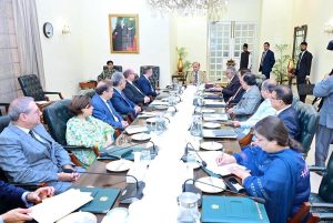 World Bank's outgoing Country Director for Pakistan Najy Benhassine calls on Prime Minister Muhammad Shehbaz Sharif