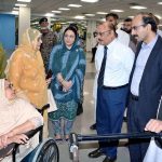 Regional Advisor Federal Ombudsman Shahid Hussain Jillani visiting Faisalabad Airport for inspection after public complaints regarding mal-administration and poor service delivery at airport and one window facilitation desk
