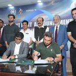 Signing ceremony between Prime Minister's youth programme and Lahore Qalanders in federal capital