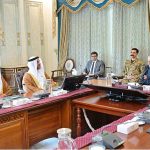 Prime Minister Muhammad Shehbaz Sharif meeting with UAE's Deputy Minister of Cabinet Affairs for Competitiveness and Knowledge Exchange H. E. Abdulla Nasser Lootah