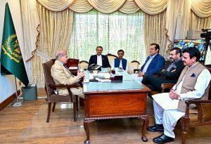 MNA Abdul Qadir Gillani called on Prime Minister Muhammad Shehbaz Sharif.