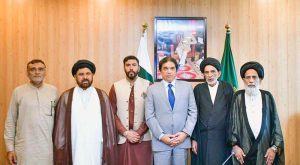 Delegation of Farzandan-e-Quaid-e-Millat Jafariya meets Federal Minister for Railways Muhammad Hanif Abbasi, Detailed discussion held on Muharram arrangements; immediate action assured