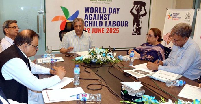 Federal Minister for Human Rights Senator Azam Nazeer Tarar visits Child Protection Institute on World Day Against Child Labour
